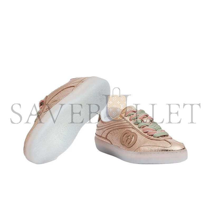GUCCI WOMEN'S PINK G75 SNEAKERS 857910
